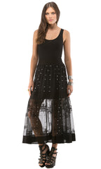 Tiered Maxi Skirt