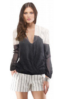 Twist Front Blouse