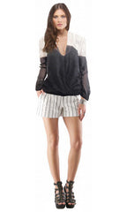 Twist Front Blouse