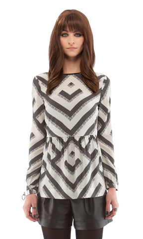 Tribal Labyrinth Blouse