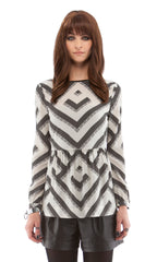 Tribal Labyrinth Blouse