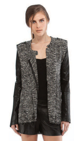 Leather Sleeve Moto