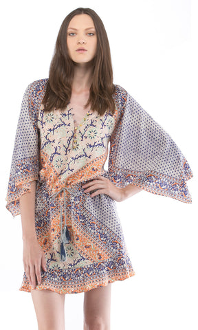 Vintage Hanky Sleeve Dress