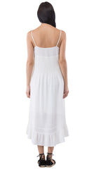 Embroidered Western High Low