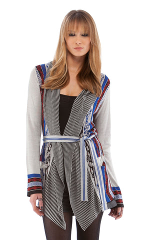 Zig Zag Log Cabin Sweater