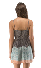 Zip Front Double Slit Mini