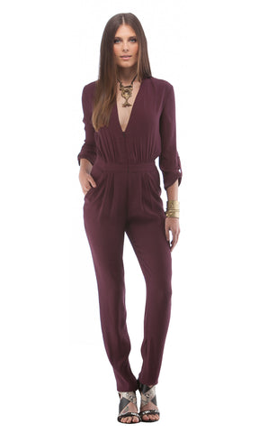 Zip Front Jumpsuit