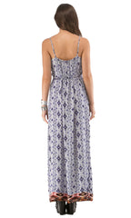 Zip Front Maxi Dress With Belt