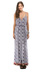 Zip Front Maxi Dress With Belt