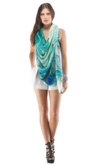 Geode Print Scarf