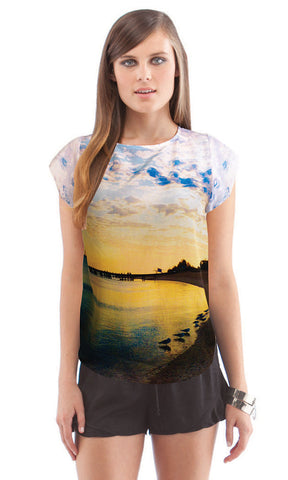 BASIC SILK T-SHIRT