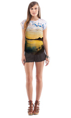 BASIC SILK T-SHIRT