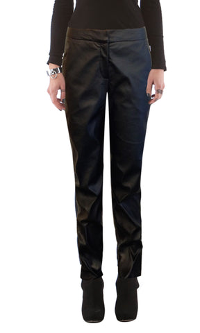 Faux Leather Trouser